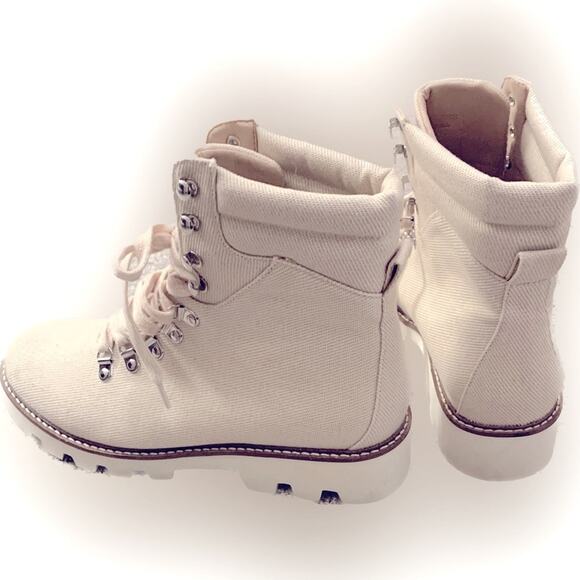 MI.IM CHUNKY SOLE WOMEN’S BOOTS, Street Wear, Gorpcore CANVAS UPPER, Sz. 8.5, - Picture 8 of 16